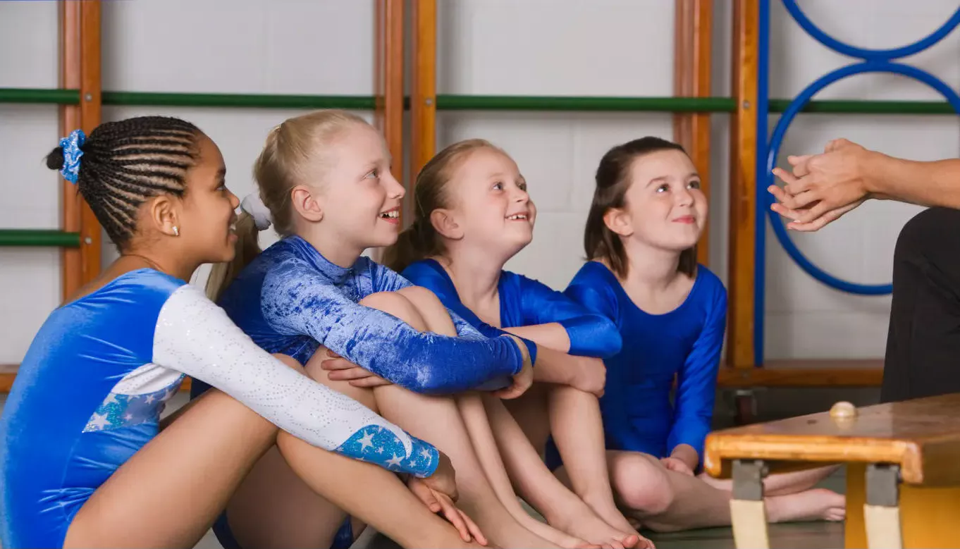 Youth sports training background